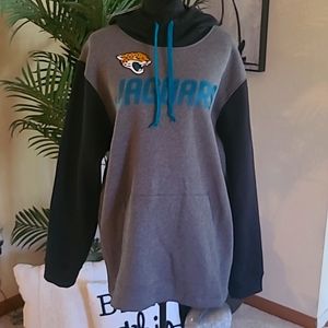 NFL official Jaguars Hoodie Sweat Shirt Size Large
